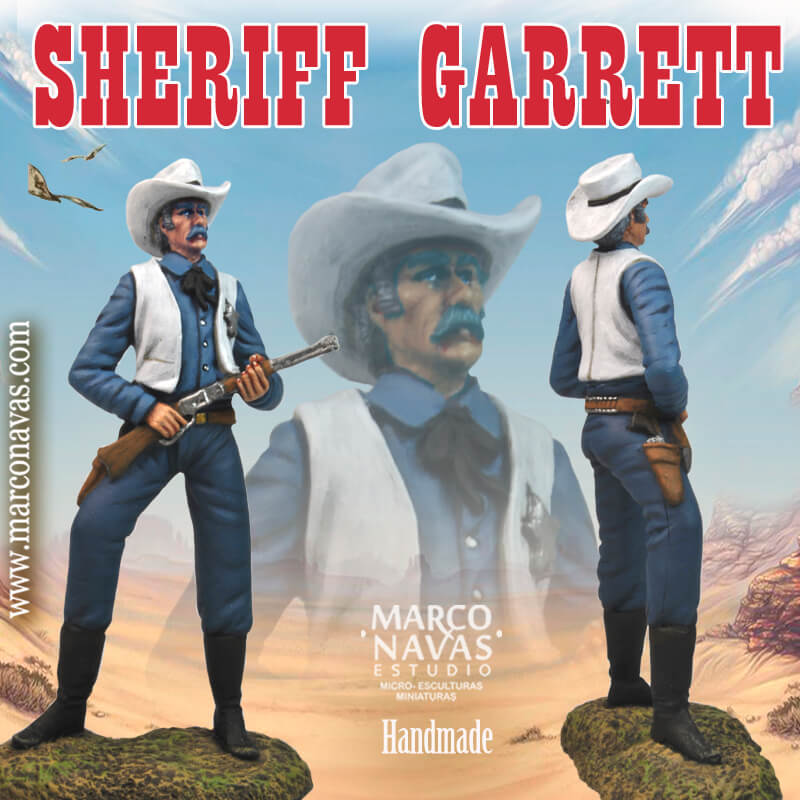 MARCO NAVAS STUDIO LIMITED EDITION HAND PAINTED SHERIFF GARRETT (1 FIGURE)
