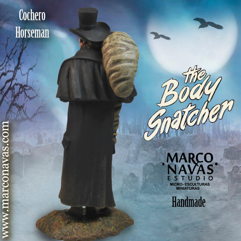 MARCO NAVAS STUDIO LIMITED EDITION HAND PAINTED THE BODY SNATCHER, THE HORSEMAN