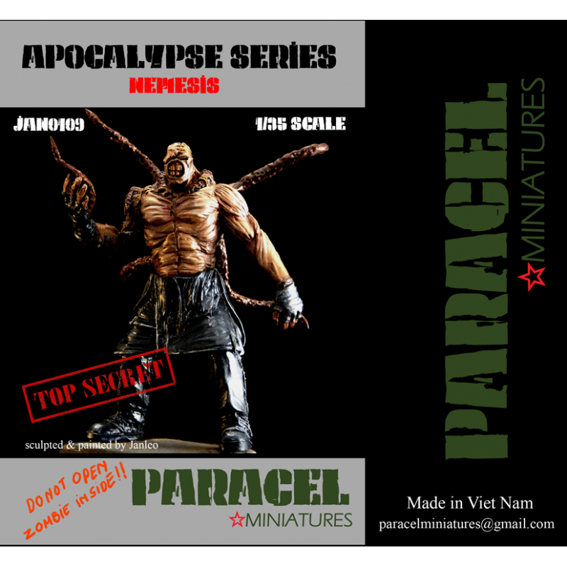 PARACEL MINIATURES 1:35 APOCALYPSE SERIES JAN0109 NEMESIS (1 FIGURE)