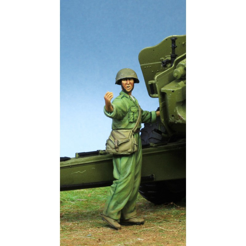 PARACEL MINIATURES VIETNAM SERIES BVN3505 NVA ARTILLERY CREWS (5 FIGURES)