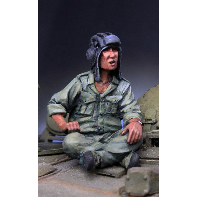 PARACEL MINIATURES VIETNAM SERIES NVA3517 NVA TANK GUNNER (TUAN)