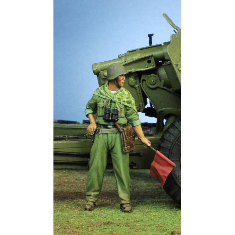 PARACEL MINIATURES VIETNAM SERIES BVN3505 NVA ARTILLERY CREWS (5 FIGURES)