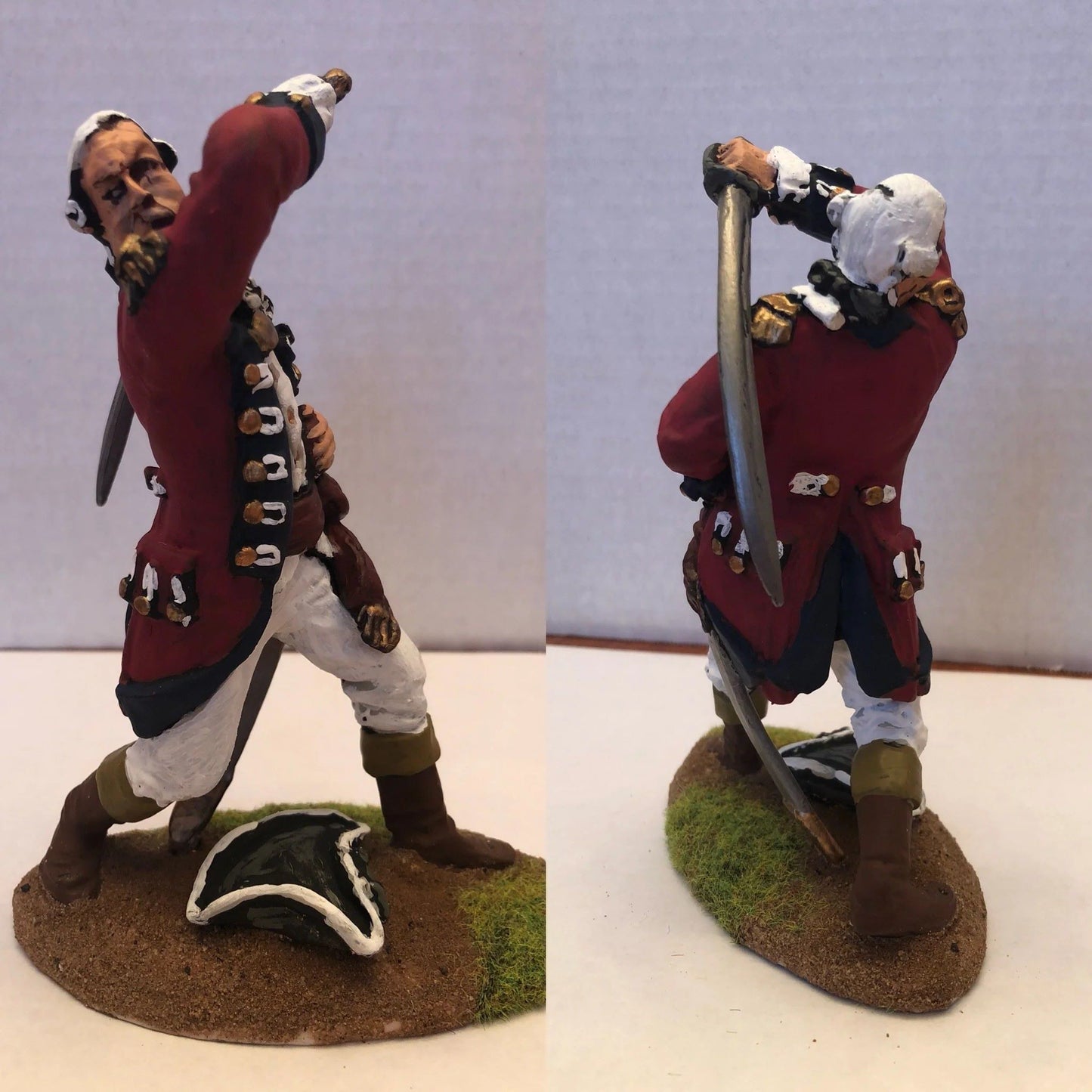 LOD Enterprises LOD014 American Revolution PAINTED 6” Figure British Officer