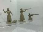 LOD Enterprises Set LOD034 PIONEER WOMEN- 8 FIGURES (TAN)