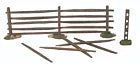 BRITAINS DIORAMA ACCESSORIES 53015 18TH - 19TH CENTURY TURNPIKE FENCE