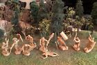 CONTE COLLECTIBLES ROME AT WAR ROMAN LEGION SET 2 (9 FIGURES) BRONZE/TAN