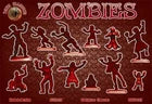DARK ALLIANCE 1:72 FANTASY SET ALL72024 ZOMBIES SET2 -48 FIGURES/12 POSES