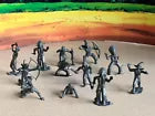 MARX RECAST 45MM OLD WEST INDIAN PLAY SET 12 poses, 16 figures
