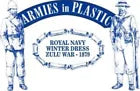 ARMIES IN PLASTIC SET 5510 ZULU WAR 1879 ROYAL NAVY WINTER DRESS (DARK BLUE)