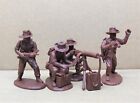 EXPEDITIONARY FORCE 54 AST 03 WWII PACIFIC AUSTRALIAN MACHINE GUN PINNED HAT
