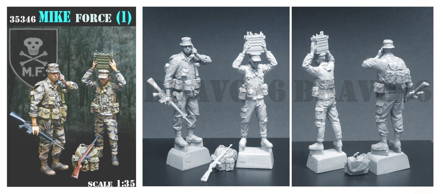 BRAVO *6 35346 VIETNAM WAR U.S. ARMY MIKE FORCE (1) 1:35