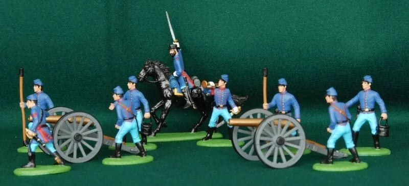 EXPEDITIONARY FORCE 54 ACW P04 AMERICAN CIVIL WAR PAINTED UNION ARTILLERY