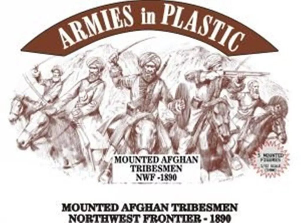 ARMIES IN PLASTIC 5489 NORTHWEST FRONTIER MOUNTED AFGHAN TRIBESMEN 1890 (Copy)