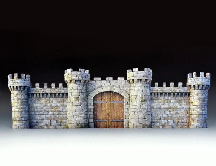 KING & COUNTRY DIORAMA SERIES SP130 CASTLE FACADE BACKDROP