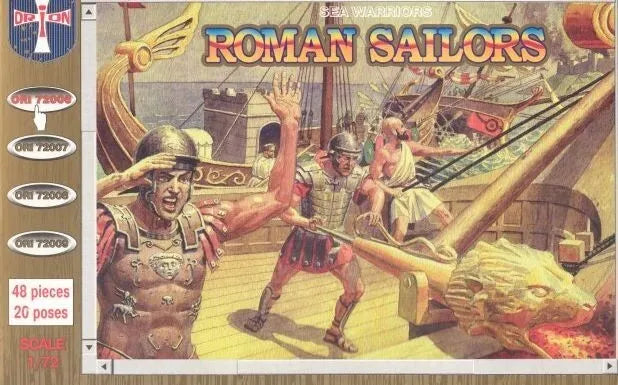 ORION 1:72 ORI72006 ROMAN SAILORS (48 PIECES/20 POSES)