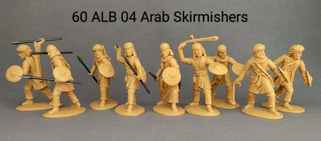 EXPEDITIONARY FORCE 60 ALB 04 WARS OF MIDDLE AGES ARAB SKIRMISHERS (TAN)