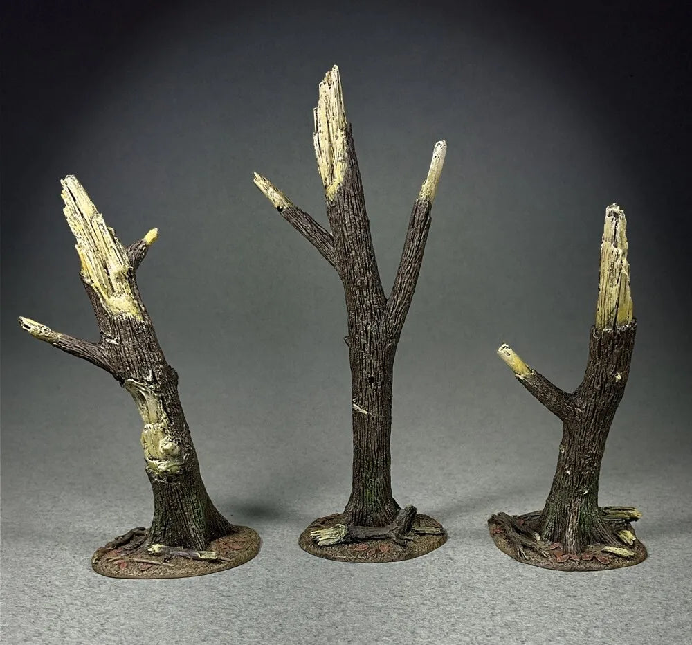 BRITAINS DIORAMA ACCESSORIES 53024 WAR TORN TREES
