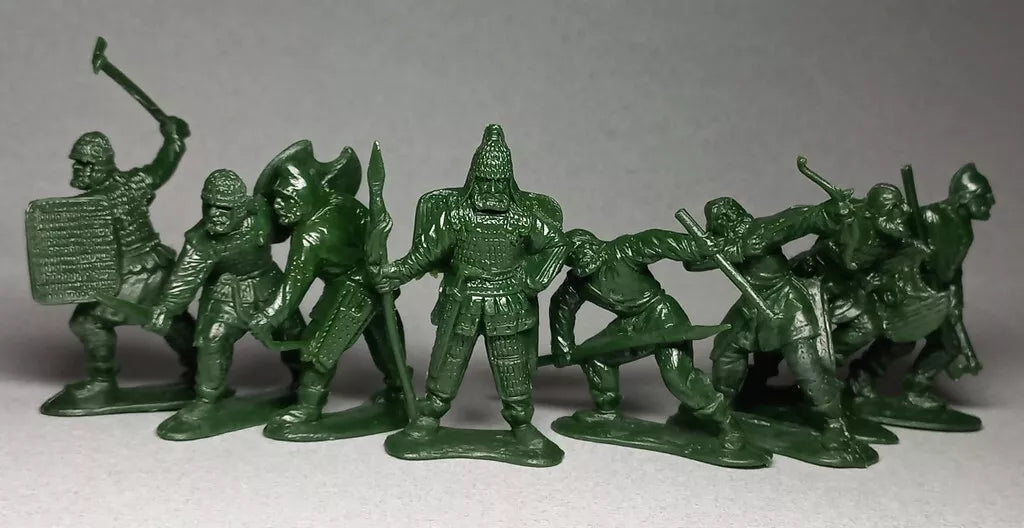 KIT SOLDIERS 1:32 VII-IV CENTURY B.C. SCYTHIAN WARRIORS (COLORS VARY) 8 FIGURES