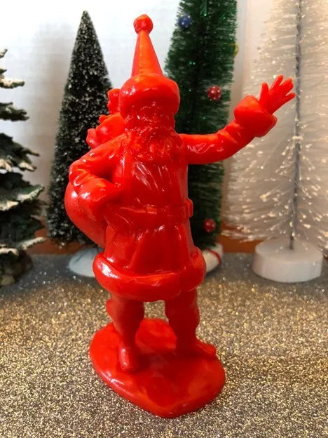 LOD Enterprises Plastic Figure Set LOD014 6" Santa Claus (RED)