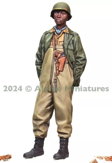 ALPINE MINIATURES 1:35 SET 35318 WWII US TANK CREW 761ST TB #1