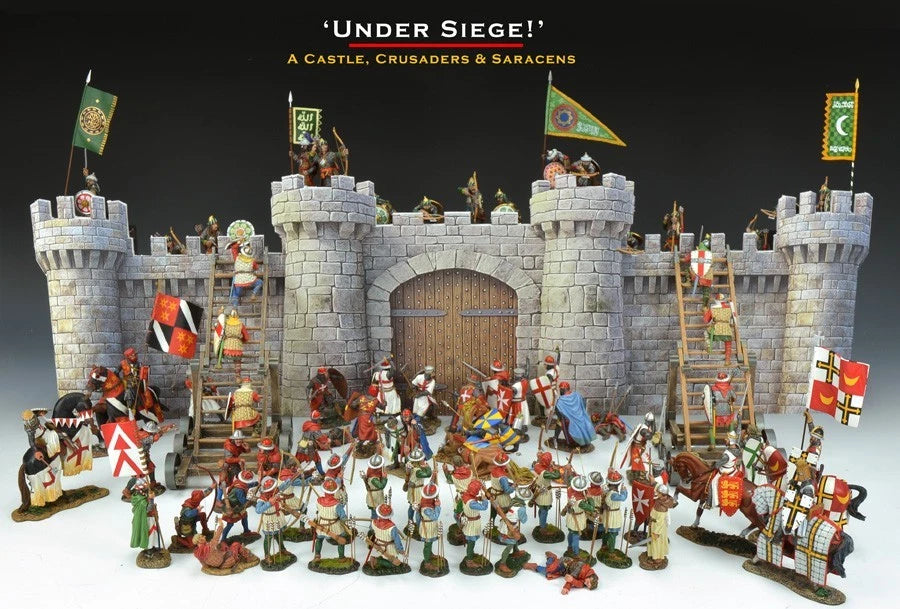 KING & COUNTRY DIORAMA SERIES SP130 CASTLE FACADE BACKDROP