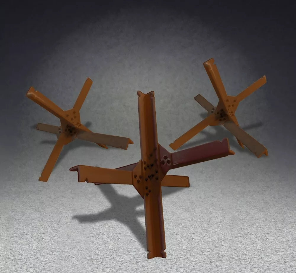 BRITAINS WORLD WAR 2 ALLIES 25217 WORLD WAR 2 HEDGEHOG ANTI TANK OBSTACLE