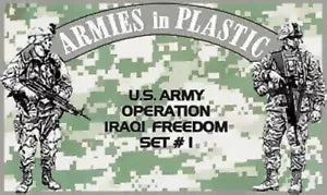 ARMIES IN PLASTIC 5576 MODERN FORCES U.S. ARMY OPERATION IRAQI FREEDOM (SET 1)