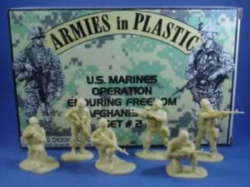 ARMIES IN PLASTIC 5579 MODERN FORCES U.S. MARINES OPERATION ENDURING FREEDOM #2