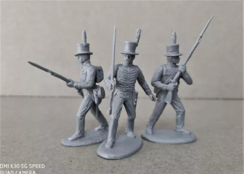 EXPEDITIONARY FORCE 54 AMR 04-H WAR OF 1812 AMERICAN MILITIA INFANTRY TOP-HAT