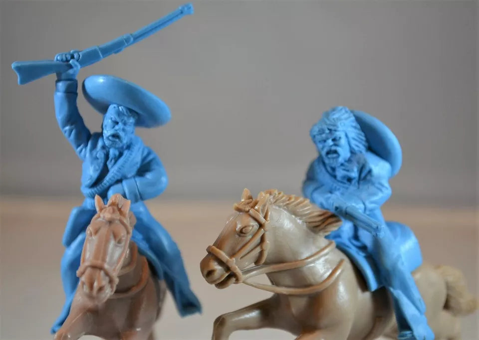 LOD Enterprises Plastic Figure Set LOD021 Steve Weston's Mounted Bandits