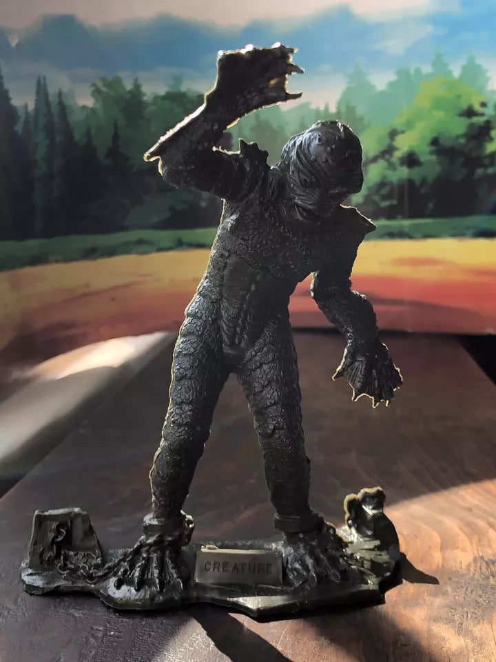 MARX TOYS RECAST 6" CLASSIC HOLLYWOOD MONSTERS- 6 FIGURE SET (ARMY GREEN)