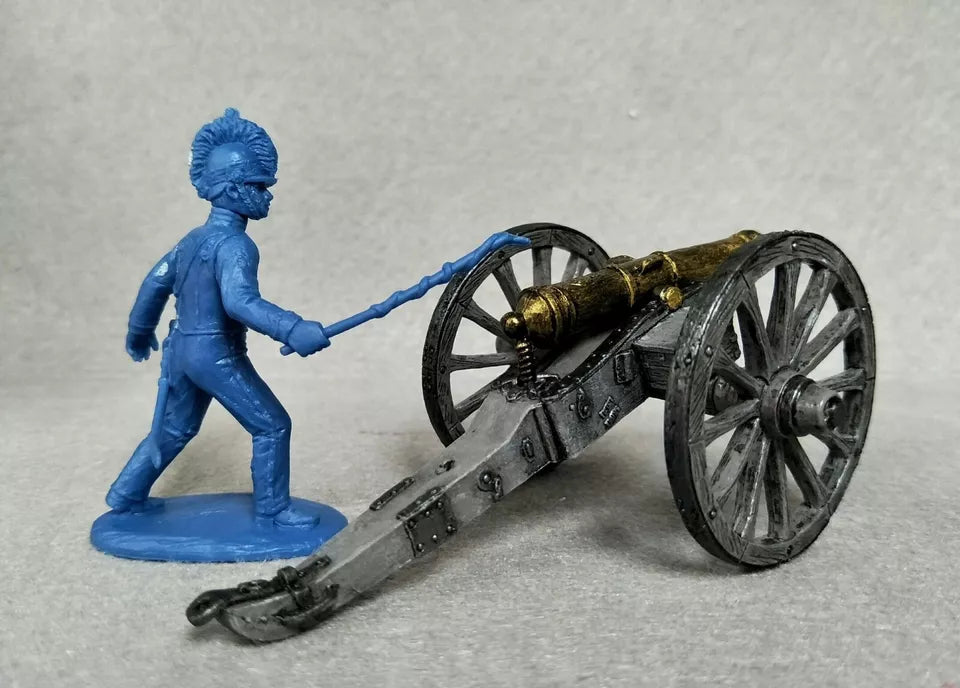 EXPEDITIONARY FORCE 54 BRT 08 NAPOLEONIC WARS BRITISH ARTILLERY R.H.A. (BLUE)