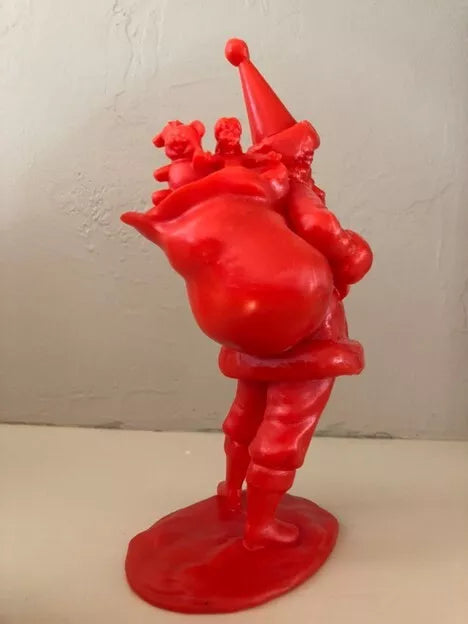 LOD Enterprises Plastic Figure Set LOD014 6" Santa Claus (RED)