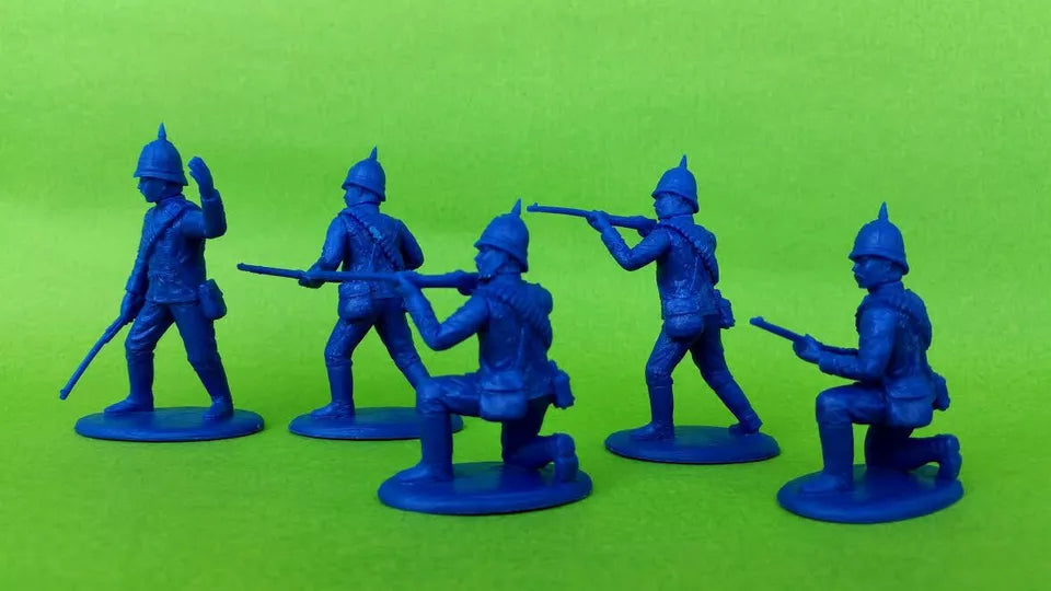 EXPEDITIONARY FORCE 54 ZBR 04-C BRITISH COLONIAL AUXILIARY CARBINEERS DISMOUNTED