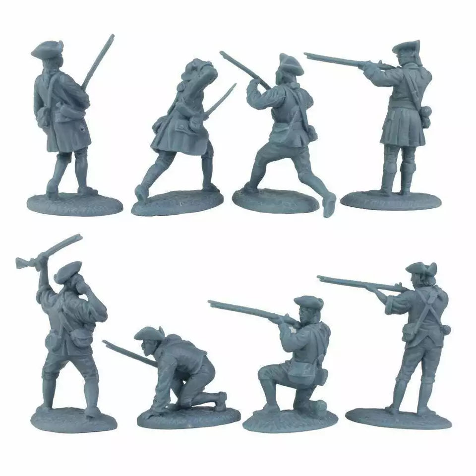 LOD Enterprises Plastic Figure Set LOD004 American Revolution Colonial Minutemen