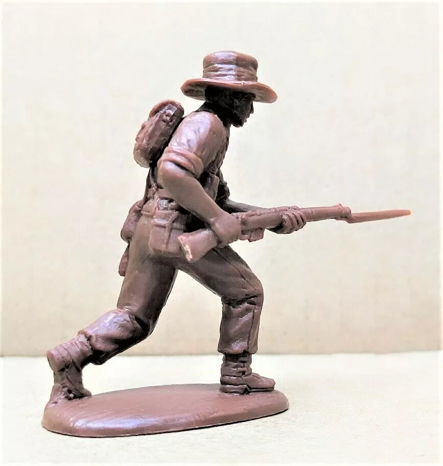 EXPEDITIONARY FORCE 54 AST 01 WWII PACIFIC AUSTRALIAN ATTACKING SLOUCH HATS