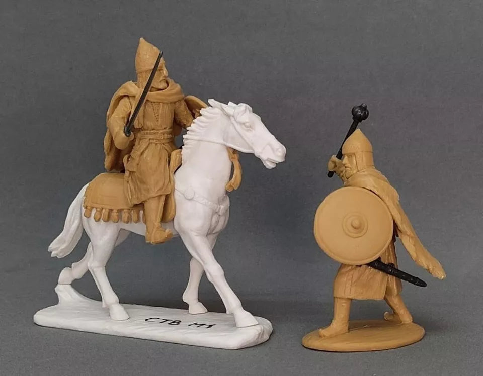 EXPEDITIONARY FORCE 60 ALB 06 WARS OF MIDDLE AGES ARAB COMMAND DRUMS & FLAGS