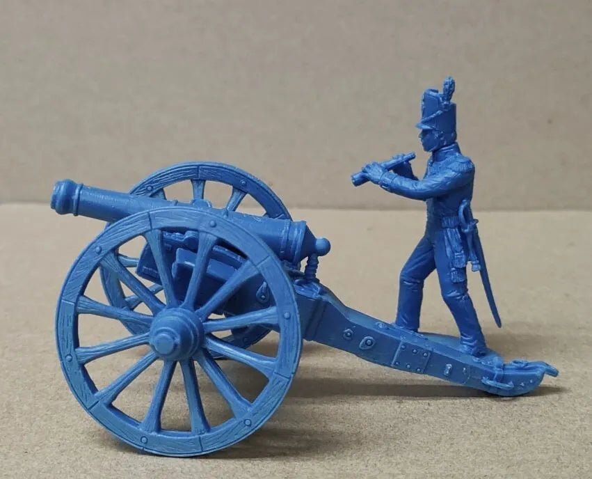 EXPEDITIONARY FORCE 54 BRT 12 NAPOLEONIC WARS BRITISH ROYAL ARTILLERY (BLUE)