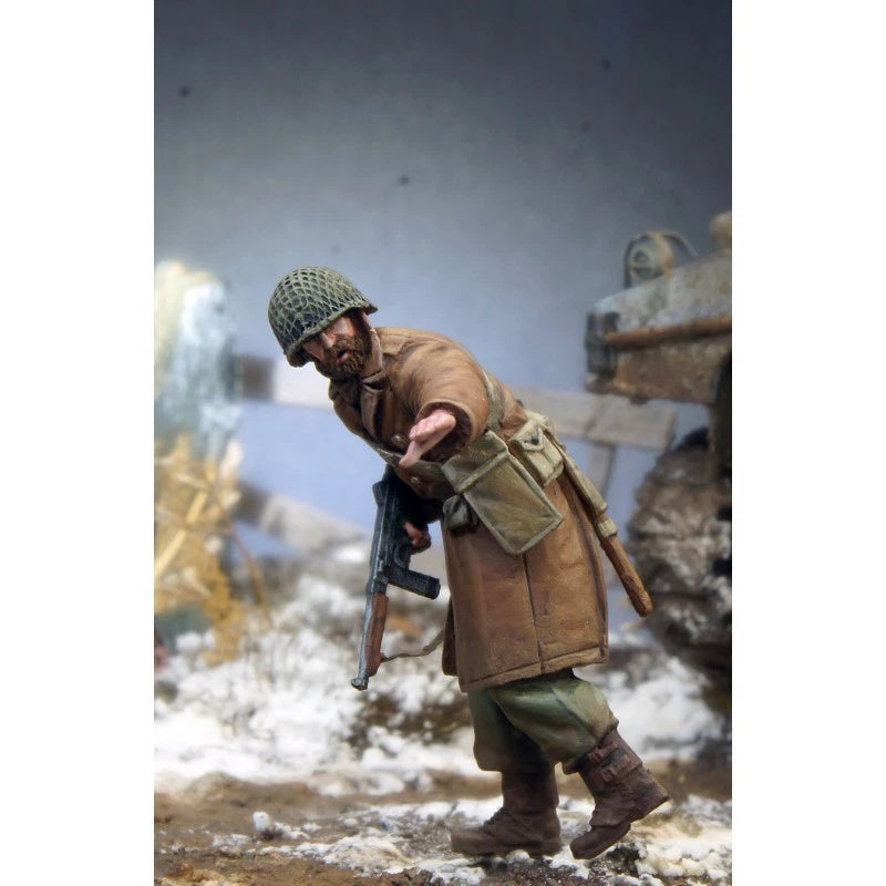 PARACEL MINIATURES WWII SERIES SET WW35-024 US GI CAPTAIN HILL