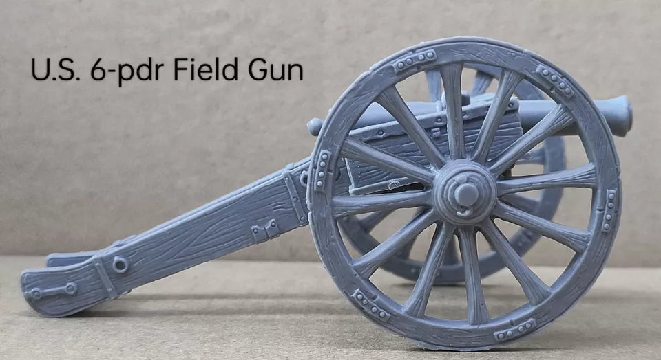 EXPEDITIONARY FORCE 54 AMR 08 WAR OF 1812 U.S. ARTILLERY (GREY)