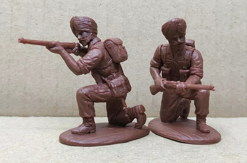 EXPEDITIONARY FORCE 54 IND 02 WWII PACIFIC INDIAN INFANTRY DEFENSE SIKH TURBAN