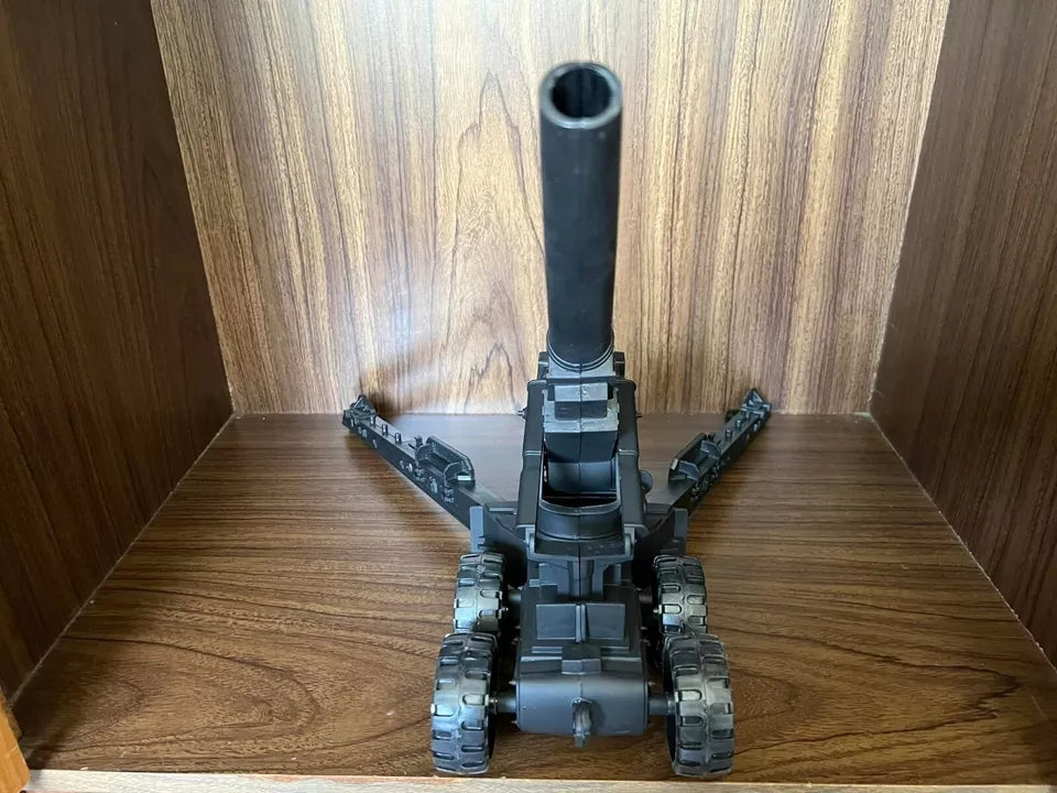 MARX RECAST LONG TOM CANNON 22" W/ AMMO REISSUE