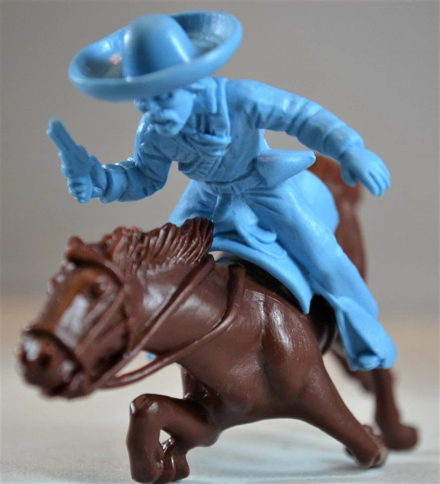LOD Enterprises Plastic Figure Set LOD021 Steve Weston's Mounted Bandits