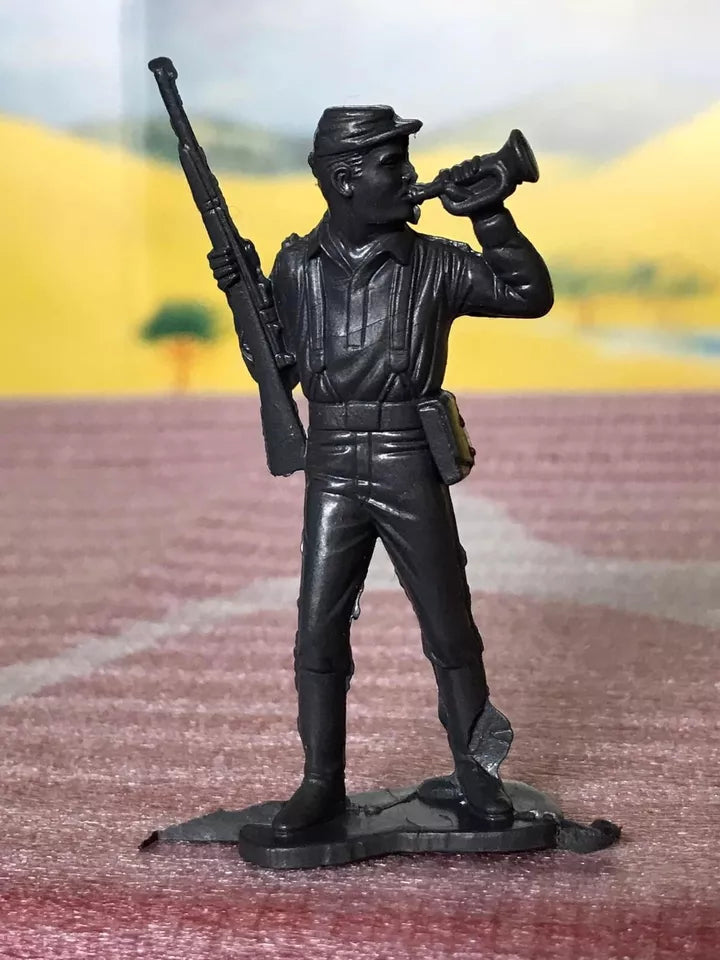 MARX RECAST 54 MM FORT APACHE CAVALRY PLAYSET REISSUE 16 FIGURES