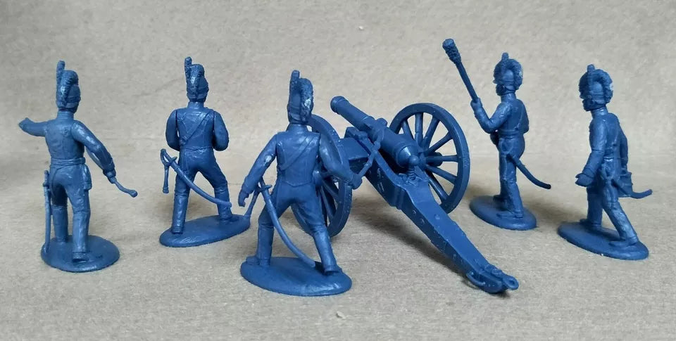EXPEDITIONARY FORCE 54 BRT 08 NAPOLEONIC WARS BRITISH ARTILLERY R.H.A. (BLUE)
