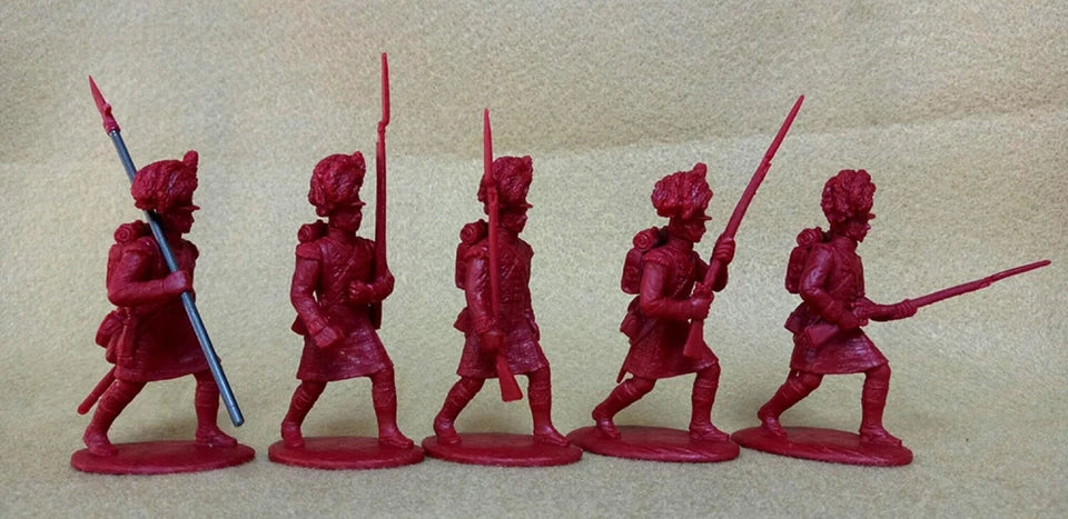 EXPEDITIONARY FORCE 54 BRT 02 NAPOLEONIC WARS HIGHLANDERS- FLANK COY (RED)