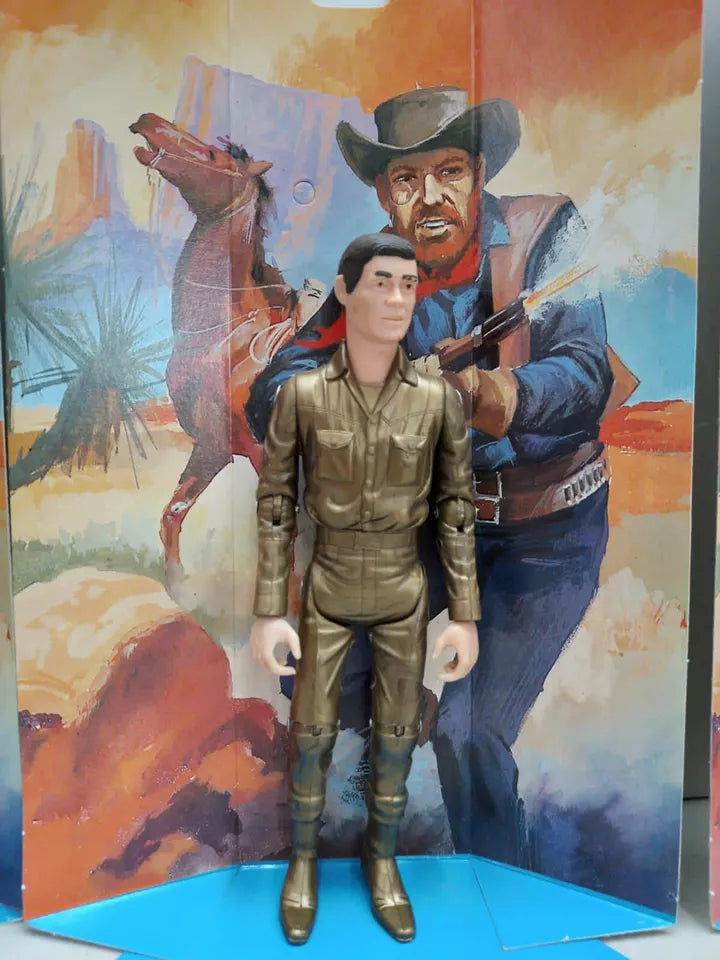 MARX TOYS RECAST 8 INCH ACTION FIGURE COWBOY W/ ACCESSORIES