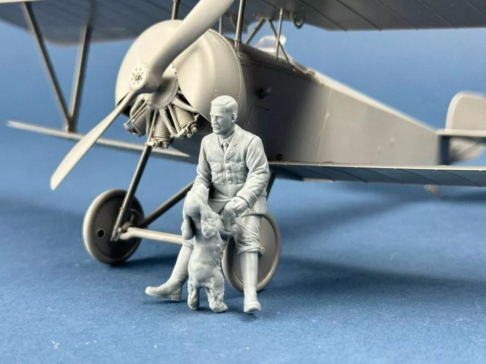 COPPER STATE MODELS CSM F32-070 WWI FRENCH "ACE WITH WOODEN LEG" PAUL TARASCON