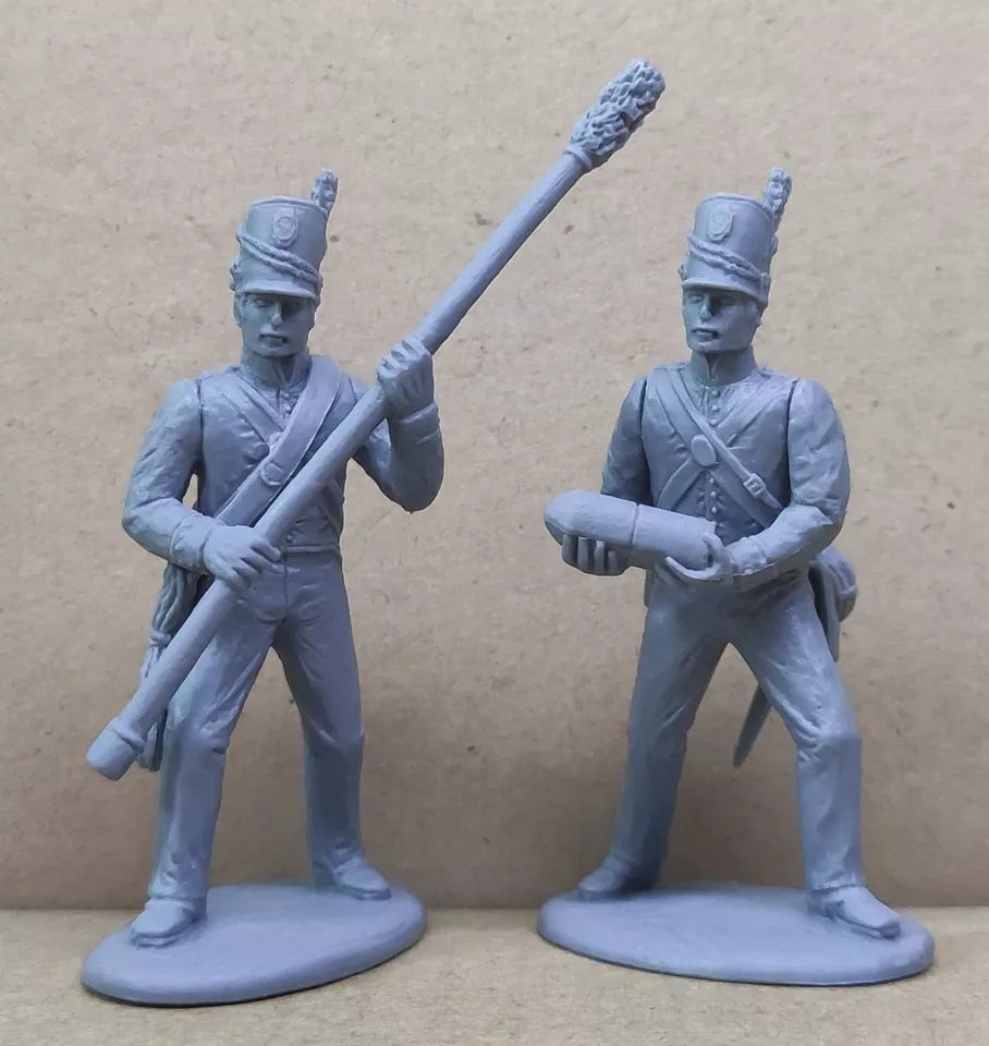 EXPEDITIONARY FORCE 54 AMR 08 WAR OF 1812 U.S. ARTILLERY (GREY)