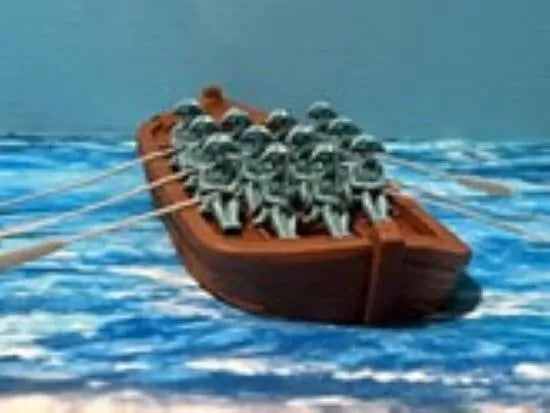 LOD Enterprises Set LOD 054 American Revolution Colonial Rowing Troops (NO BOAT)